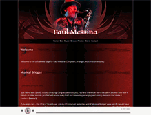Tablet Screenshot of paulmessina.net